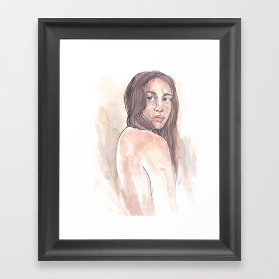 Skin in the Game Framed Art Print