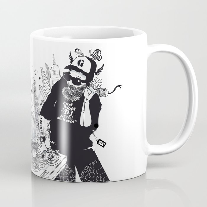GOD IS A DJ Coffee Mug
