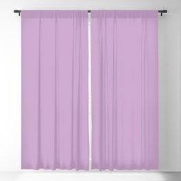 Lilac Solid Color Blackout Curtain