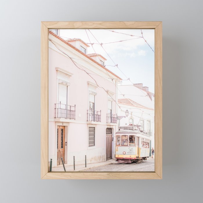 Lisbon Tram 28 Framed Mini Art Print