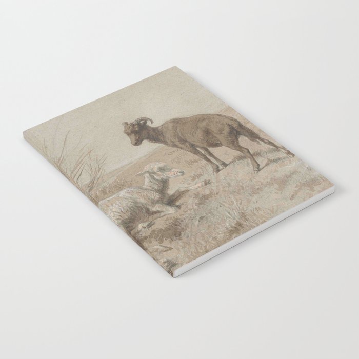 Rosa Bonheur, Sheep, Mouton Notebook