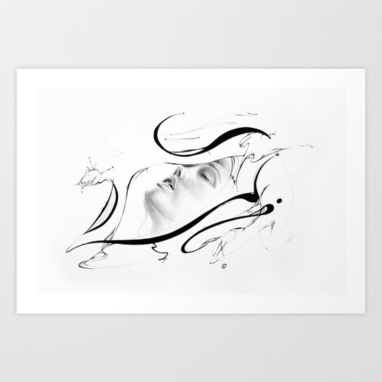 Line 3 Art Print