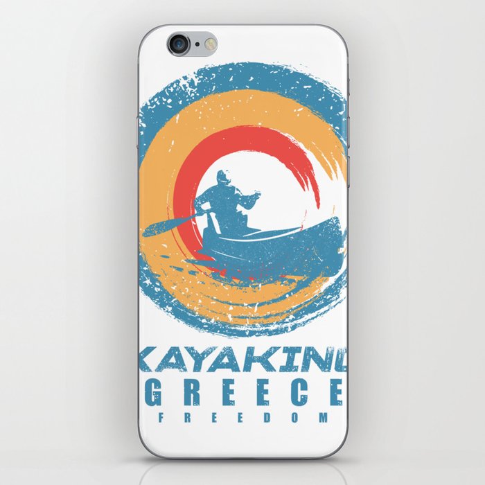 greece Kayak Adventure iPhone Skin