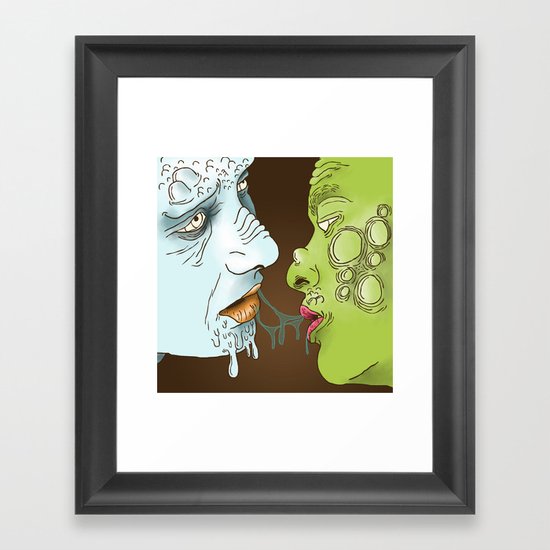 Infection Framed Art Print