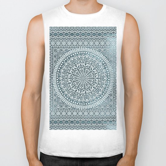 BOHO MANDALA BANDANA Biker Tank
