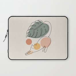 Cat and Plant 34 Laptop Sleeve