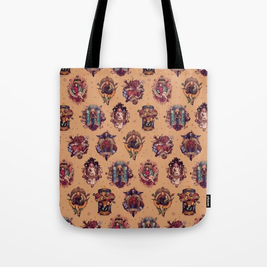 All Those Bright and Shining Companions Tote Bag
