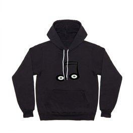 Records As A Musical Note Hoody