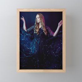 Constellations Queen Framed Mini Art Print