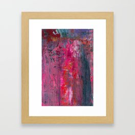 By the Campfire Framed Art Print