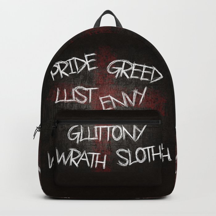Seven deadly sins Backpack by carlitov Society6