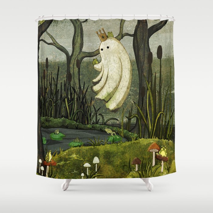 Frog Prince Shower Curtain