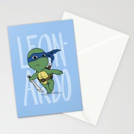 TMNT: Leonardo (Cute & Dangerous) Stationery Cards