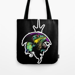 Reptilian Overlords Tote Bag