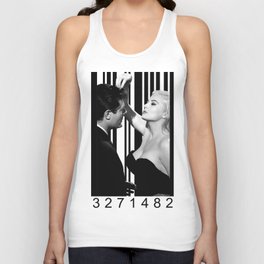 Mastroianni and Ekberg inside a barcode Tank Top