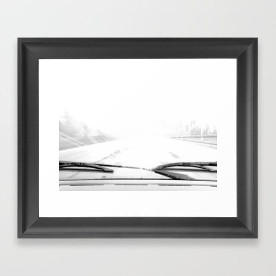 The Road Ahead Framed Art Print