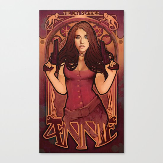 The Day Planner Canvas Print