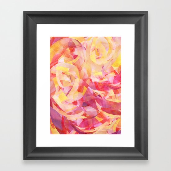Concentric (Rise Remix) Framed Art Print