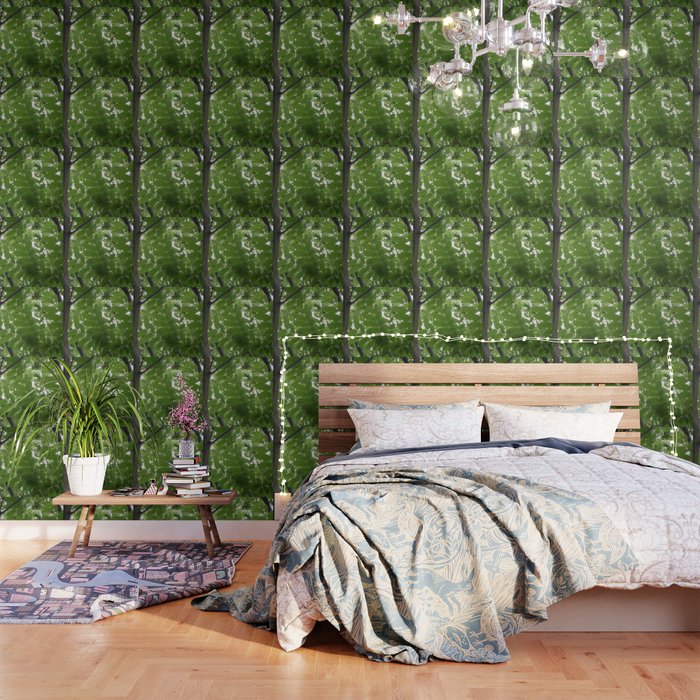 Green leaves Wallpaper