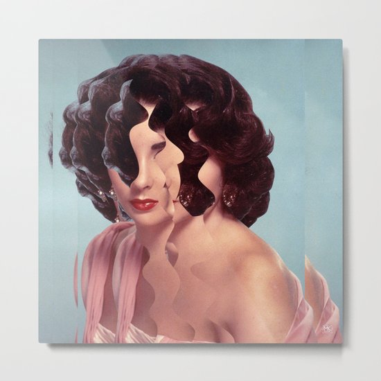 Another Portrait Disaster · Liz 1 Metal Print