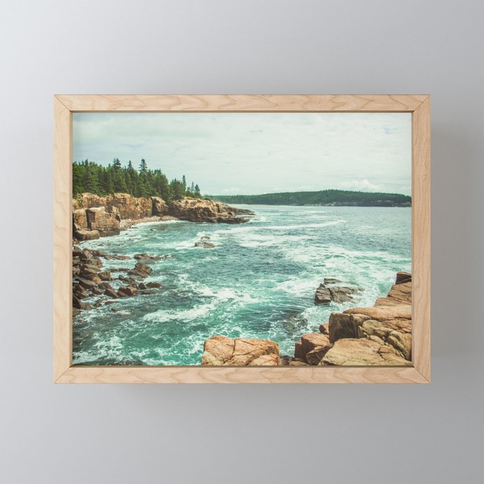 Summer Vacation Framed Mini Art Print