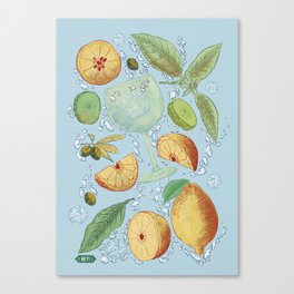 Gin and tonic Canvas Print