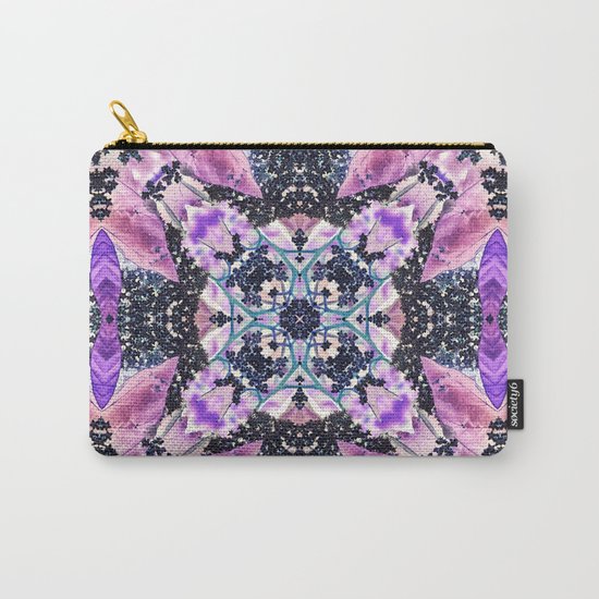 Kaleidoscope of night flowers Carry-All Pouch