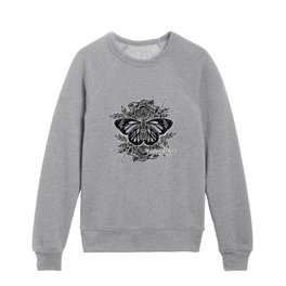 Butterfly: We Are Not Born For Ourselves Alone | Timeless Maxims Kids Crewneck