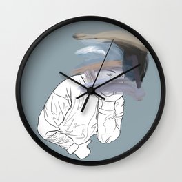 Out of my head Wall Clock
