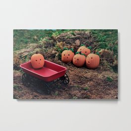 Pumpkin Patch Metal Print | Digital, Funny, Food 