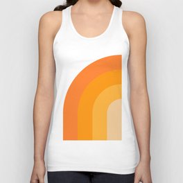 Retro 01 Tank Top | 60S, Curated, Vintage, 70S, Graphicdesign, Retrorainbow, Rainbow, Modern, Fall, Colorful 