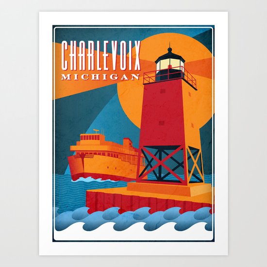 Charlevoix The Beautiful Art Print
