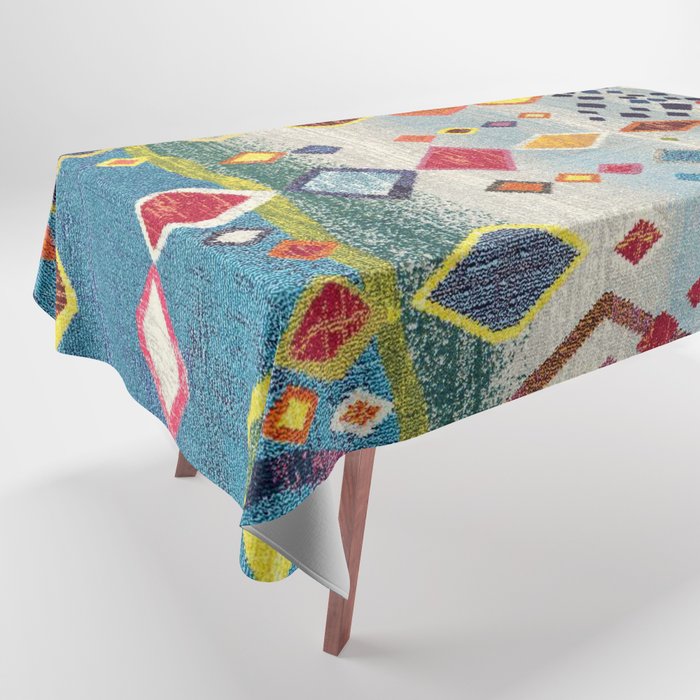 Heritage Multicolours Moroccan design Tablecloth
