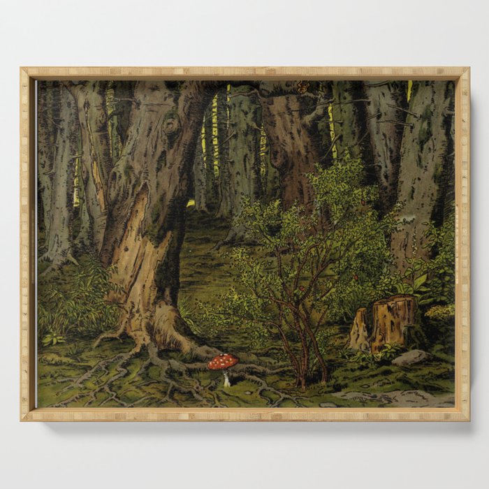 Dark Forest Serving Tray