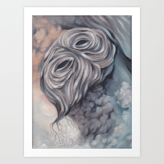 Demon (anxiety) Art Print