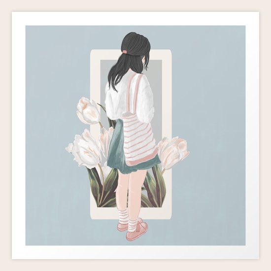 Your Back Art Print