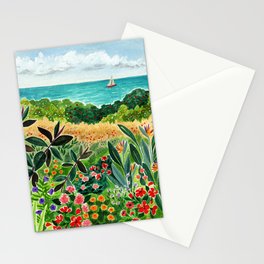 Coastal Gardens Stationery Cards