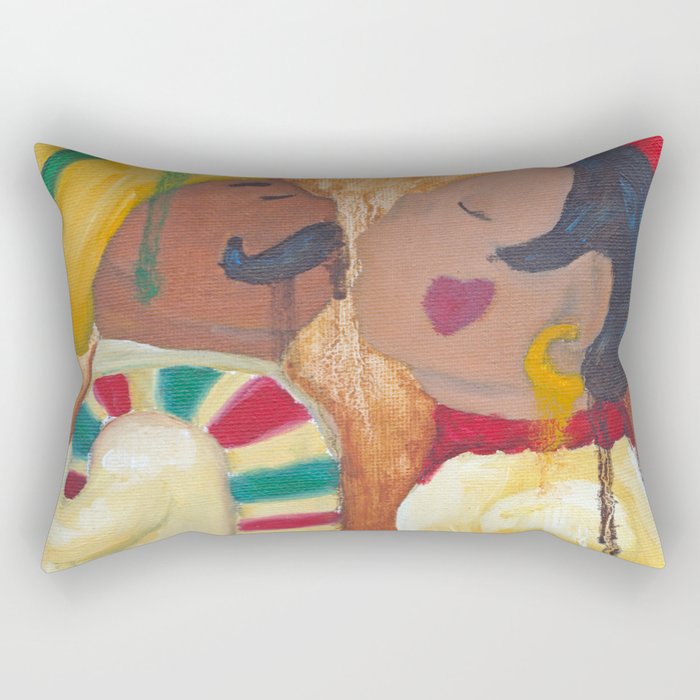 Amor Caliente Rectangular Pillow