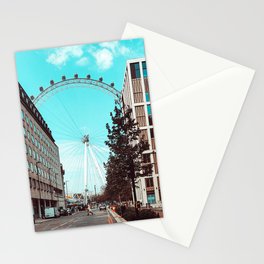 Great Britain Photography - The London Eye In Down Town London Stationery Card