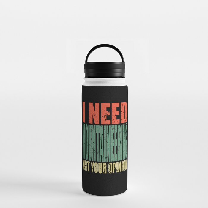 Mountaineering Saying Funny Water Bottle