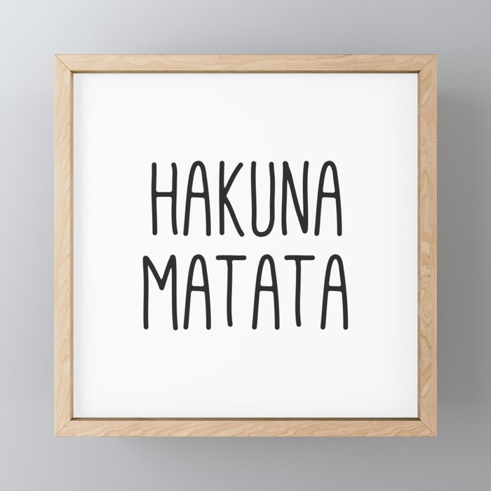 Framed Mini Art Print