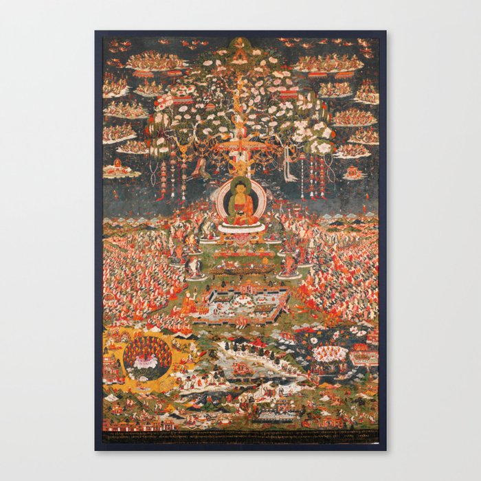 Amitabha Buddha of Eternal Life Canvas Print