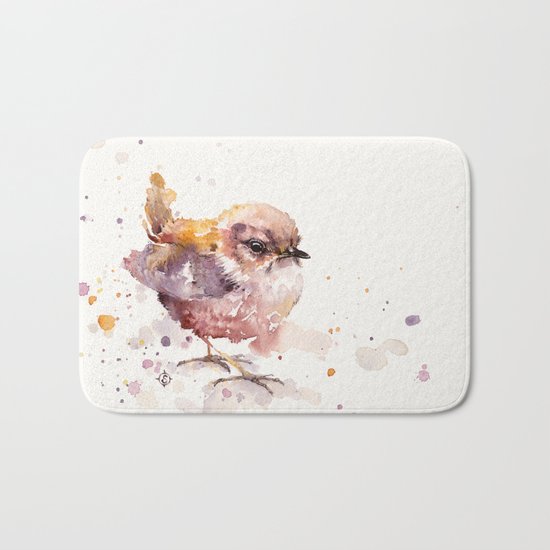Fluffy Le Wren Bath Mat