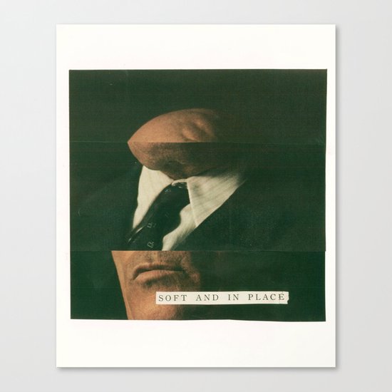 soft and in place Canvas Print