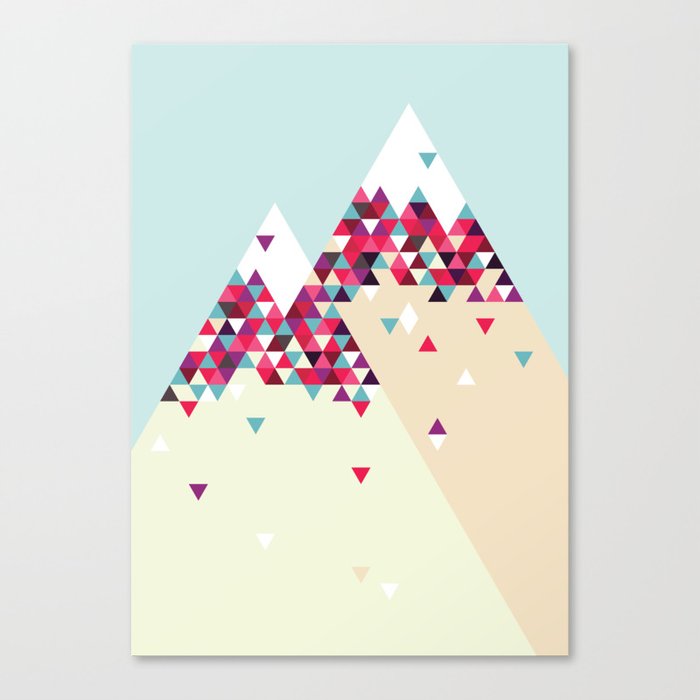 Twin Peaks Canvas Print