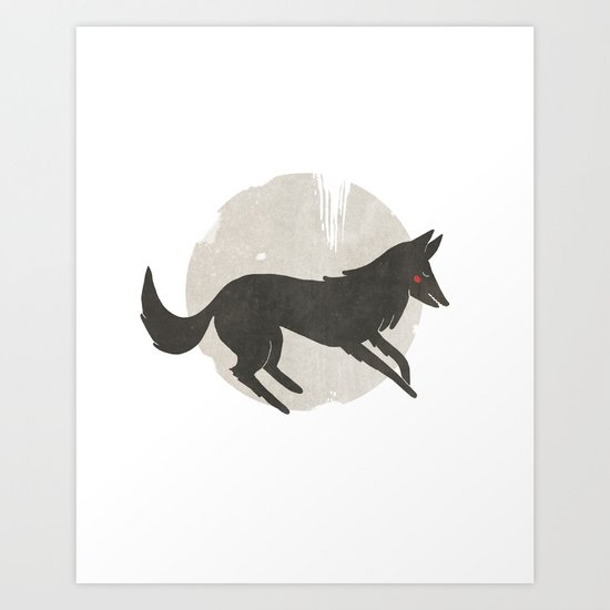 Wolf Art Print