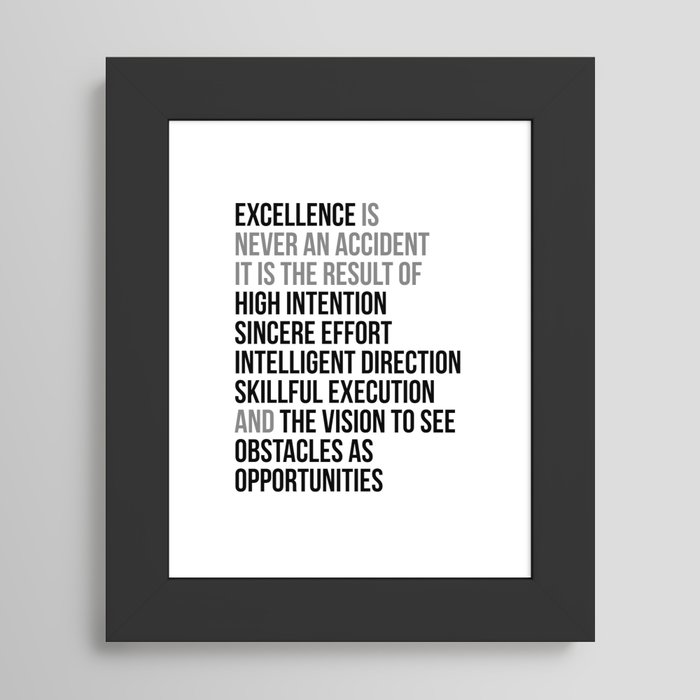 Framed Art Print