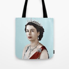 Queen Elizabeth II Tote Bag