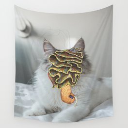 Another Portrait Disaster · Miezel Wall Tapestry