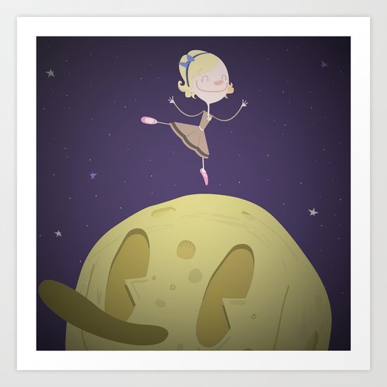 A Cushion Art Print